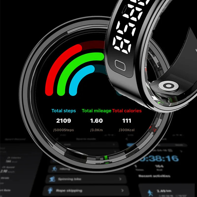 SmartFit™ Ring — Track Your Health in Style